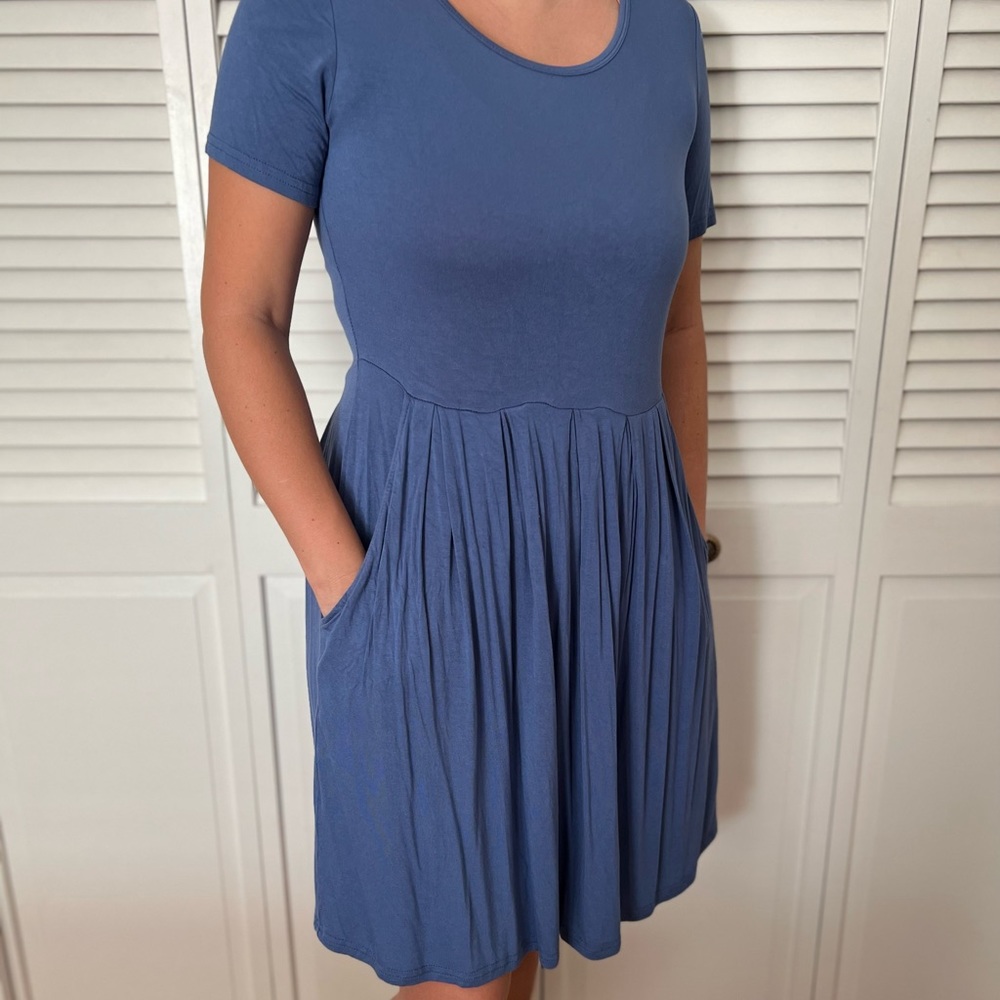 Periwinkle T-shirt Dress
